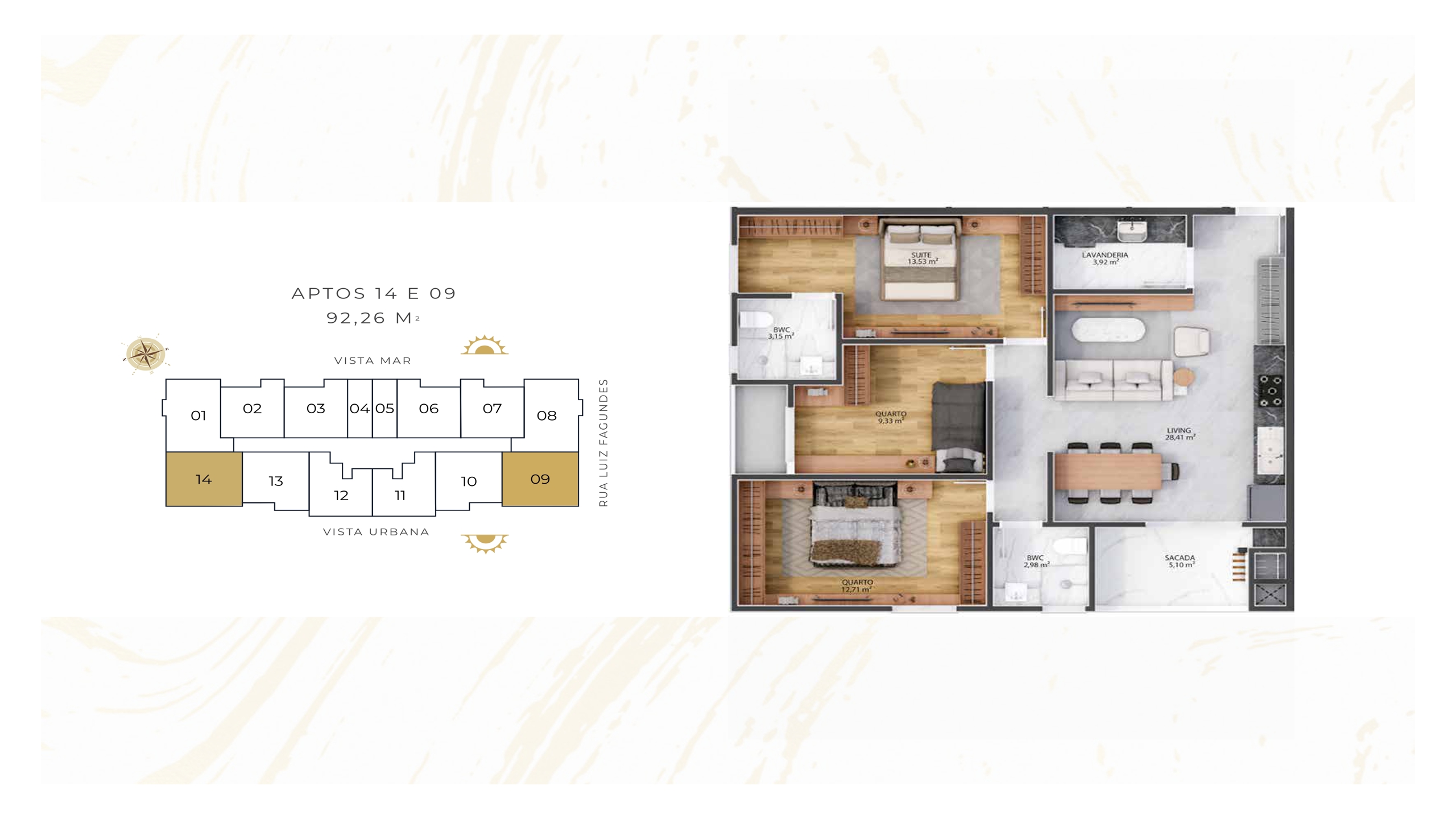 3 Dormitórios 1 Suíte - Vista Serra - 14- 09
