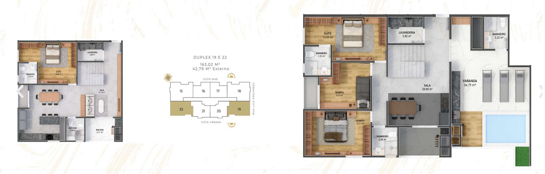 4 Dormitórios 2 Suítes Duplex - Vista Serra 19 22