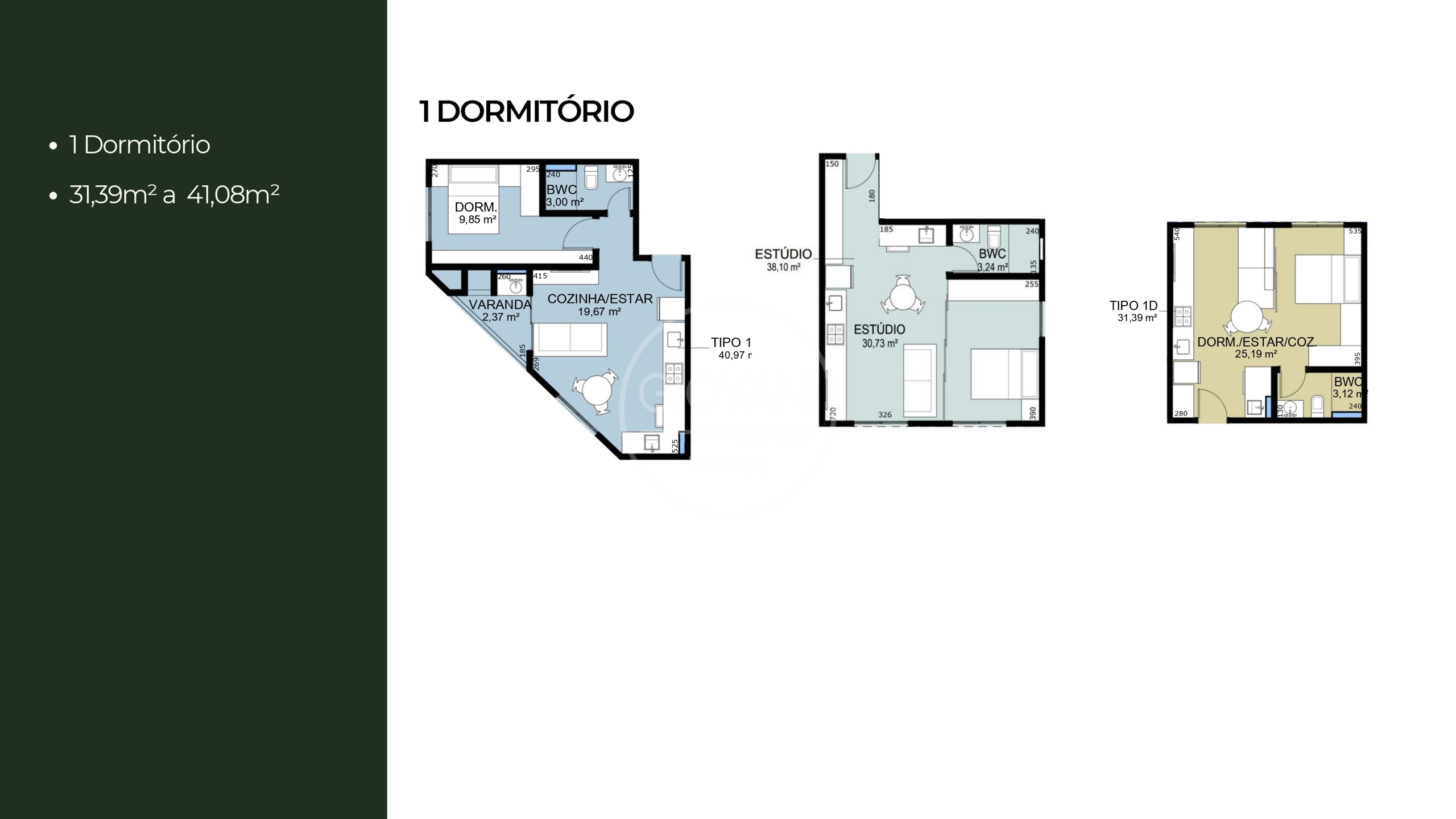 Studio - 1D 31 a 41m