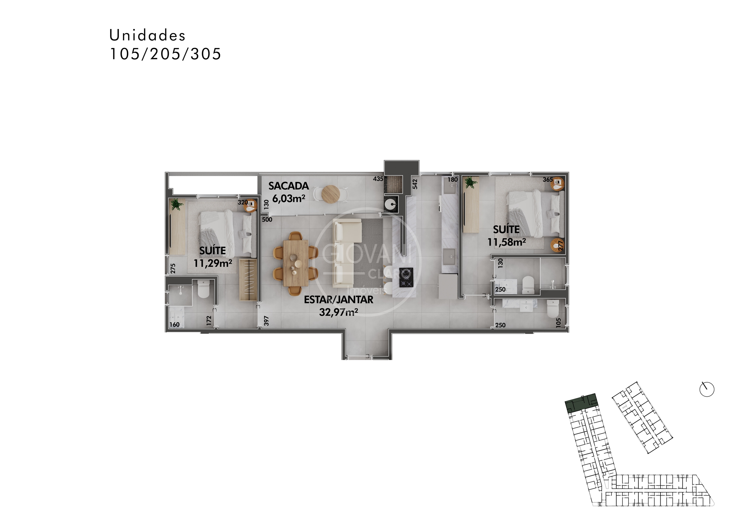 TIPO 6 - 81,45 m²-2450x1750